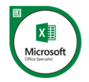 MOS Excel certification