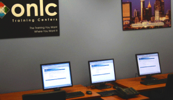 ONLC classroom for computer training
